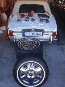 Garasjerydding hos Wilfred Liljeroos.